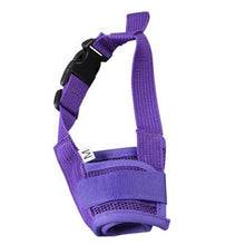 Load image into Gallery viewer, Dog Muzzle Anti Stop  Barking Chewing Mesh Mask Training Small Large S-XL
