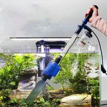 Load image into Gallery viewer, 220V Powerful Suction Aquarium Electric Syphon Operated Fish Tank Sand Washer Vacuum Gravel Water Changer Siphon Filter Cleaner
